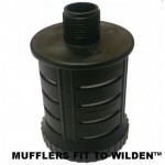 08-3510-99  Muffler, 3/4" - Plastic